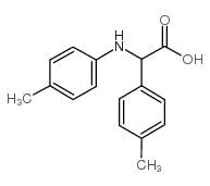 对甲苯基对甲苯基氨基乙酸结构式