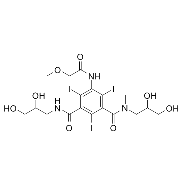 碘普罗胺结构式