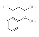 1-(2-methoxyphenyl)butan-1-ol结构式
