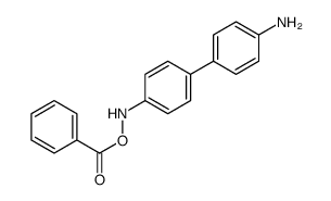 N-(Benzoyloxy)(1,1'-biphenyl)-4,4'-diamine dihydrochloride- Structure