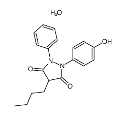 oxyphenbutazon hemihydrate Structure
