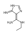 (9ci)-5-氨基-n-乙基-1H-咪唑-4-羧酰胺结构式