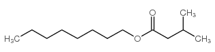 异戊酸正辛酯结构式