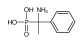 (1-amino-1-phenylethyl)phosphonic acid结构式