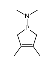 1-(NN-dimethylamino)-3,4-dimethyl-Δ3-phospholen Structure
