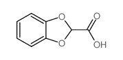 1,3-苯并二氧代-2-羧酸结构式