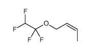 1-(1,1,2,2-tetrafluoroethoxy)but-2-ene Structure