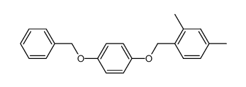 benzyl and 2,4-dimethylbenzyl ether of hydroquinone结构式