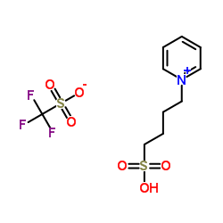 1-(4-Sulfobutyl)pyridin-1-ium Trifluoromethanesulfonate structure
