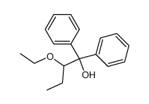 2-ethoxy-1,1-diphenyl-butan-1-ol Structure