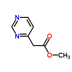 Methyl 2-(pyrimidin-4-yl)acetate Structure