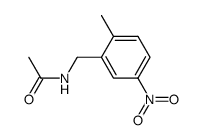 N-(2-methyl-5-nitrobenzyl)acetamide Structure