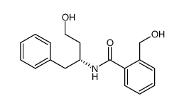 (R)-N-(4-hydroxy-1-phenylbutan-2-yl)-2-(hydroxymethyl)benzamide Structure