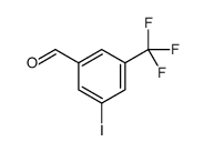 3-碘-5-三氟甲基苯甲醛结构式