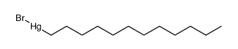 dodecylmercury (1+), bromide Structure