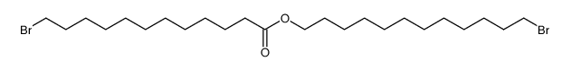12-bromododecyl 12-bromododecanoate结构式