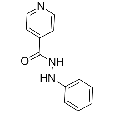 异烟酸2-苯肼结构式