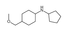 N-cyclopentyl-4-(methoxymethyl)cyclohexan-1-amine Structure