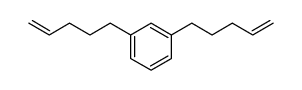 1,3-Bis(4-pentenyl)benzene Structure
