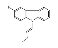 9-but-1-enyl-3-iodocarbazole结构式