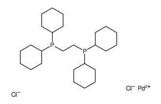 [1,2-双(二环己基)乙烷钯(II)氯化物结构式