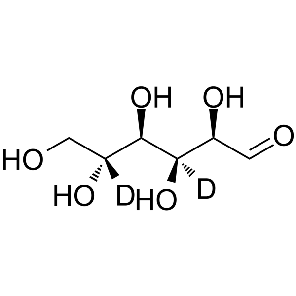 葡萄糖 d2-2结构式