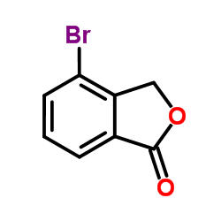 4-溴-2-苯并呋喃-1(3H)-酮结构式