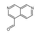 2,7-萘啶-4-甲醛结构式