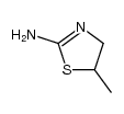 5-methyl-4,5-dihydro-thiazol-2-ylamine Structure