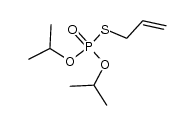 thiophosphoric acid S-allyl ester O,O'-diisopropyl ester Structure