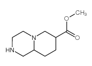 八氢-1H-吡啶并[1,2-a]吡嗪-7-羧酸甲酯结构式