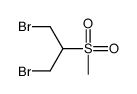 1,3-dibromo-2-methylsulfonylpropane Structure