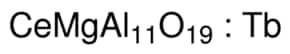 Cerium magnesium aluminate, terbium doped结构式