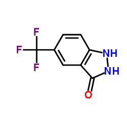 5-(Trifluoromethyl)-1,2-dihydro-3H-indazol-3-one Structure