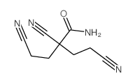 Butanamide,2,4-dicyano-2-(2-cyanoethyl)- Structure