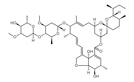 2,3-Dehydro-3,4-dihydro ivermectin结构式