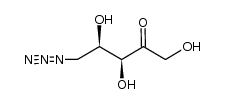 5-Azido-5-desoxy-D-xylulose结构式