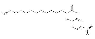 2-(4-NITROPHENOXY)TETRADECANOYL CHLORIDE, 92结构式