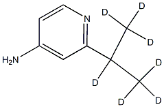 4-Amino-2-(iso-propyl-d7)-pyridine结构式
