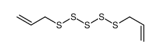 Pentasulfide, di-2-propenyl Structure