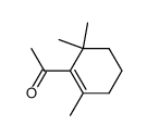 1-(2,6,6-trimethylcyclohex-1-enyl)ethanone Structure