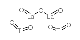 lanthanum titanium oxide Structure