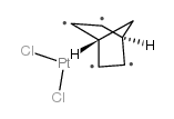 二氯(降冰片二烯)铂(II)结构式