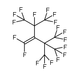 perfluoro-2-isopropyl-3,3-dimethylbut-1-ene Structure