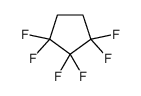1,1,2,2,3,3-六氟环戊烷结构式