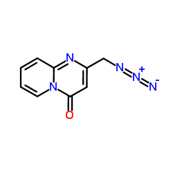 2-(Azidomethyl)-4H-pyrido[1,2-a]pyrimidin-4-one结构式