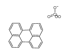Perylene Cation Radical Perchlorate Structure