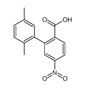 2-(2,5-dimethylphenyl)-4-nitrobenzoic acid结构式