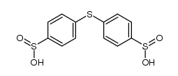 4,4'-sulfanediyl-bis-benzenesulfinic acid结构式