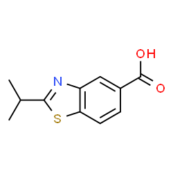 2-(1-Methylethyl)-5-Benzothiazolecarboxylic acid Structure